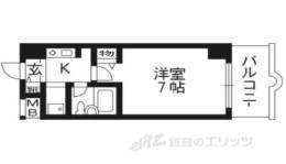 パラドール西院PART２間取り図面