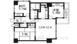 アパガーデンコート京都駅前間取り図面