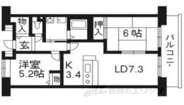 京都十条団地3号棟間取り図面