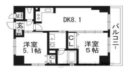 エステムプラザ京都聚楽第粋邸間取り図面