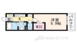 ラルジュ　ウエスト間取り図面