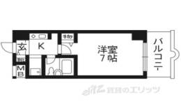 パラドール西院PART２間取り図面