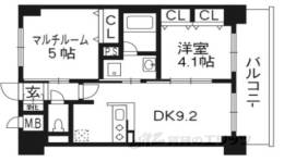 エステムプラザ京都聚楽第雅邸間取り図面