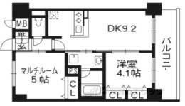 エステムプラザ京都聚楽第雅邸間取り図面