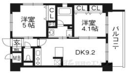 エステムプラザ京都聚楽第雅邸間取り図面