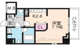 プレコート上鳥羽間取り図面