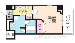 プレコート上鳥羽間取り図面