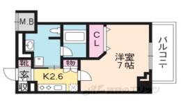 プレコート上鳥羽間取り図面