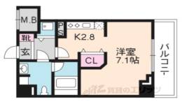 プレコート上鳥羽間取り図面