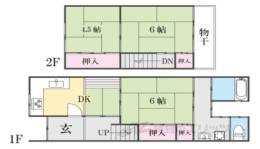 貸家間取り図面