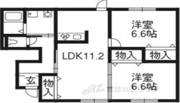 ＬａＬｕｃｅ　Ａ棟間取り図面