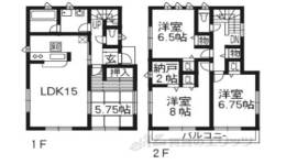 貸家間取り図面