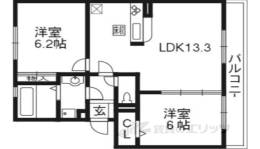 フェリーク長岡京間取り図面