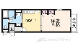エスポワール北山２間取り図面