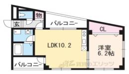 バードレイク北山間取り図面