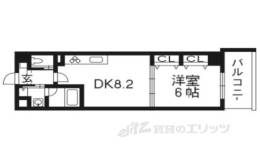クリヨン御池間取り図面