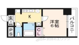 ＵｎＣａｓｔｅｌｌｏ　西院間取り図面