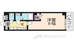 フラッティ龍大南間取り図面