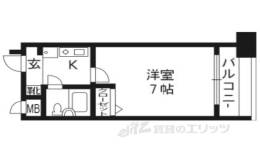 エスリード京都河原町第３　間取り図面