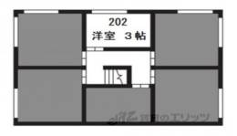 今出川シェアハウス間取り図面