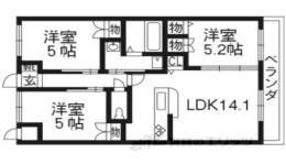 モン・ブラン間取り図面