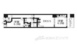アパガーデンスクエア四条烏丸間取り図面