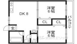 桂リバーサイドハイツ間取り図面