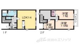 陽だまりの詩　下鴨間取り図面