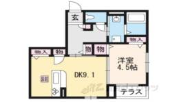 シャーメゾン大将軍間取り図面