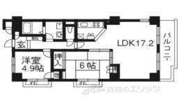 メイゾン東洞院間取り図面