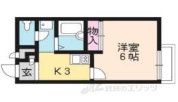 レオパレス七本松間取り図面