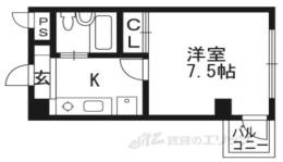 ステュディオフラット室町間取り図面