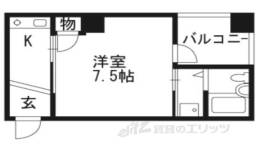 ステュディオフラット室町間取り図面