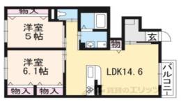 コンフォート・カノン間取り図面
