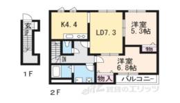 ヴァンべール山科間取り図面
