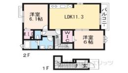 カーサＫｅｉ３間取り図面