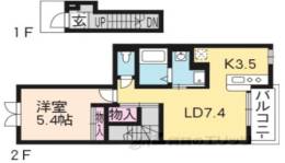 ガーデンブロッサム間取り図面