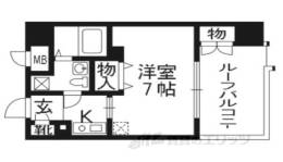 ベラジオ四条烏丸間取り図面
