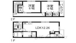 貸家間取り図面