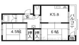 醍醐石田団地32棟間取り図面