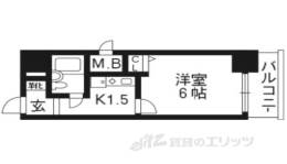 エスリード四条河原町間取り図面