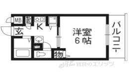エステムコート京都河原町プレジール間取り図面