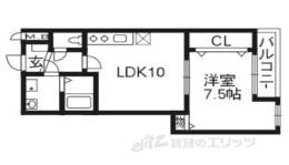 プレッソ鳥羽離宮間取り図面