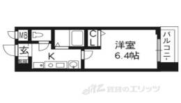 ｴｲﾍﾟｯｸｽ京都新京極１間取り図面