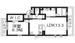 ソレイユ洛西口間取り図面