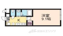 ベルク五条高倉間取り図面