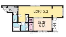 ジュネス二条城間取り図面
