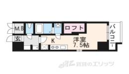 Ａｒｔ　ｄｅ　ｖｉｖｒｅ　四条間取り図面
