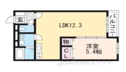 Ａｎｅｓｉｓ守山３間取り図面
