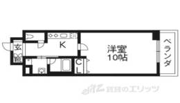 ｱｽｳﾞｪﾙ京都西大路御池間取り図面